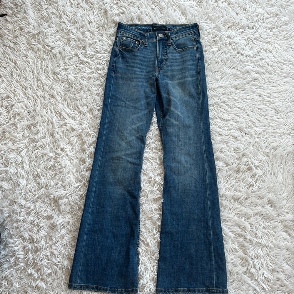 High Rise Flare Jeans